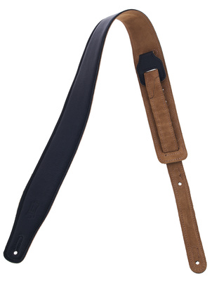 Garment w/Suede Strap 2,5" BK