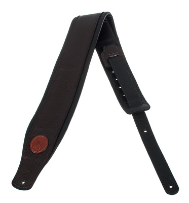 Pad. Garm. Leather Strap 3"DBR
