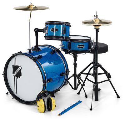 Youngster Drum Set Bundle Blue
