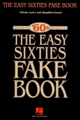 Hal Leonard The Easy Sixties Fake Book