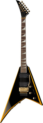 Jackson RRX24 Black with Yellow Bevels