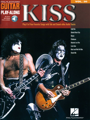 Hal Leonard Guitar Play-Along Kiss