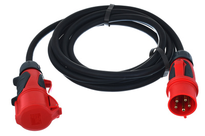 CEE Cable 32A 6,0mm² 5m Grip