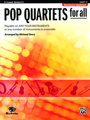 Pop Quartets For All Trumpet