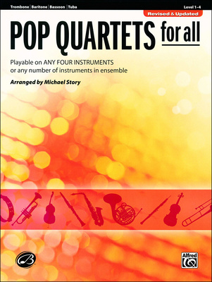 Pop Quartets For All Trombone