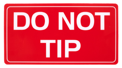 Tourlabel Do Not Tip