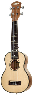 Cascha Premium Soprano Uku Solid Top