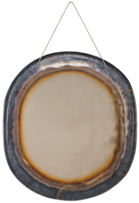 Eichenwurzel German Silver Gong Oval 67x60