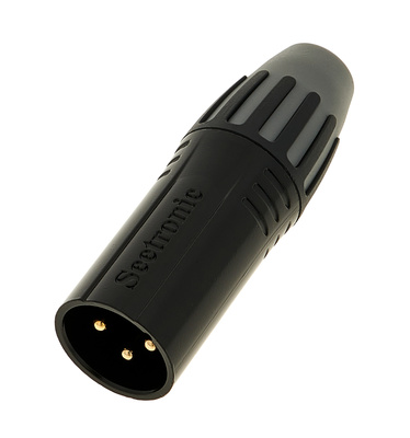 SCMM3-BG 3pin XLR black