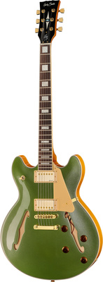 Harley Benton HB-35Plus Metallic Green