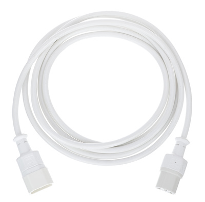Stairville IEC Patch Cable 3,0m 1,0mm² WH