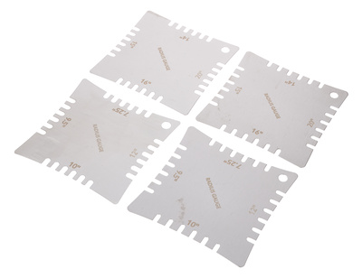 Radius Gauge Notched 4-Set