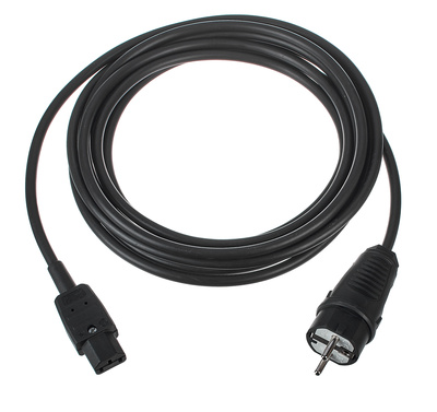 Stairville IEC Power Cable 5,0m PRO BK