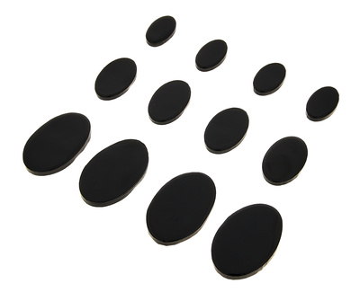 Gel Damper Pads black 12 Pack