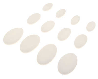 Gel Damper Pads white 12 Pack