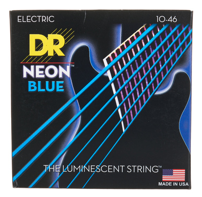 DR Strings Neon Blue NBE-10