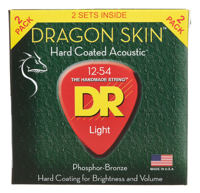 DR Strings Dragon Skin DSA-2/12 2-Pack