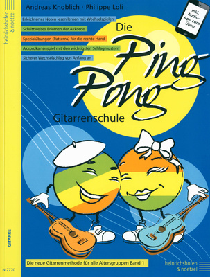 Heinrichshofen Verlag Die Ping Pong Gitarrenschule