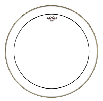 Remo 30" Pinstripe Clear Bass Drum