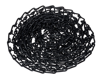 091MCB Expan Metal Chain Black
