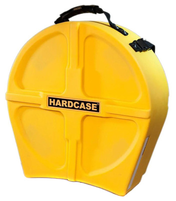 Hardcase 14" Snare Case F.Lined Yellow