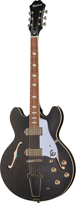 black epiphone casino with ebony fret board