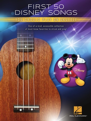 First 50 Disney Songs Ukulele