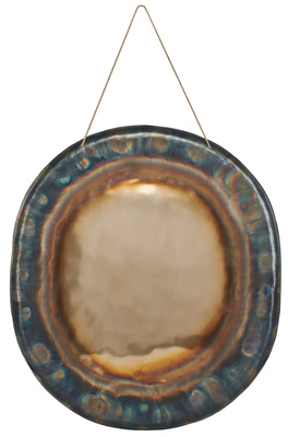 German Silver Gong Oval 67x60