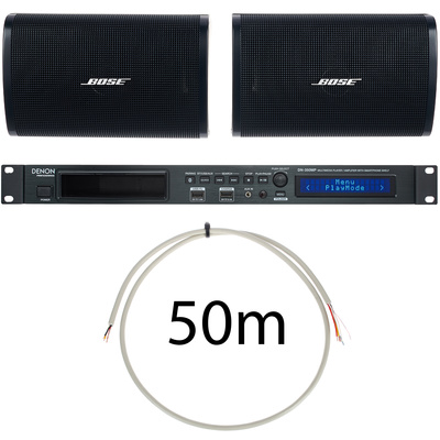 Denon Professional DN-350MP Shop Bundle Black
