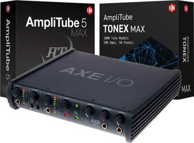 IK Multimedia Axe I/O + AmpliTube 5 Max + TONEX MAX Bundle