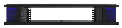 Studio Desk Orbit 2U Rack Module All Black