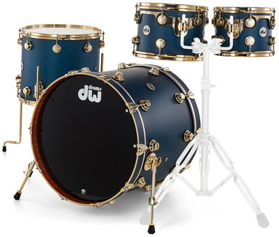 DW Satin Oil 22" Satin Blue Gold