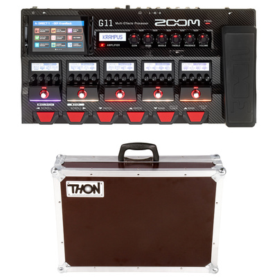 Zoom G 11 Guitar Multi Effec Bundle