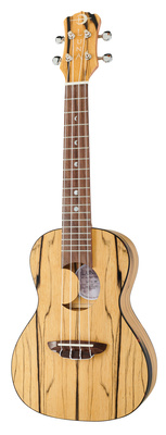 Luna Guitars Uke Crescent BK/WHT Ebony C