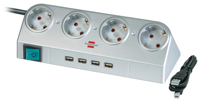 Brennenstuhl Desktop-Power Split 4 Way SI