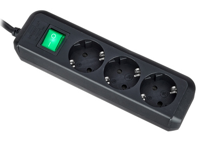 Brennenstuhl Eco-L 3 Way Split Sw 5m BK