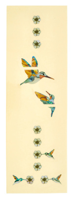 Jockomo Ukulele Bee Hummingbirds Fret