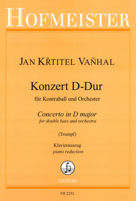 Vanhal Concert D-Dur Kontrabas