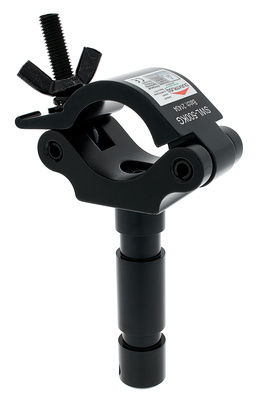 PRO Clamp with Spigot Black
