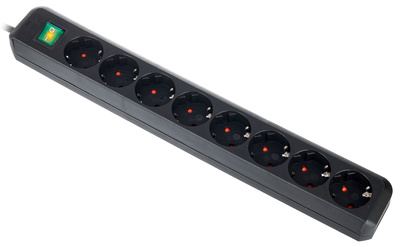 Eco-L 8 Way Split Sw 3m BK
