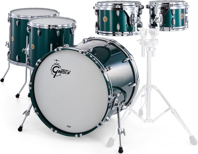 Gretsch Drums US Custom 2up 2down Green