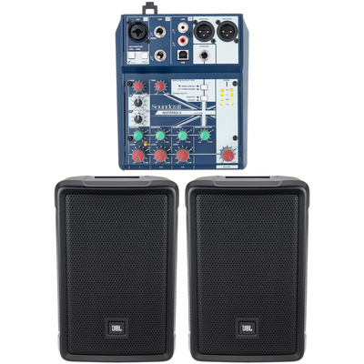 JBL IRX 108 BT Notepad 5 Bundle