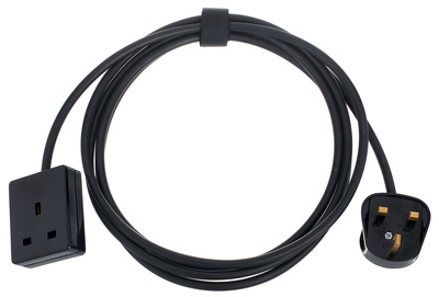 Stairville UK Power Cord 3m 1,5 mm² BK