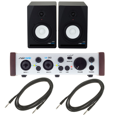 Swissonic UA-2x2 Speaker ASM5 Bundle