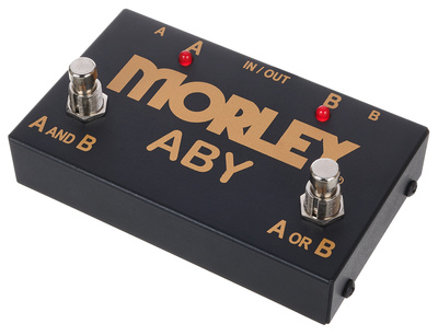Morley ABY-G Gold Series A/B/Y Switch