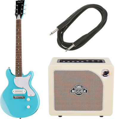 Harley Benton DC-Junior FAT Benton Bl Bundle
