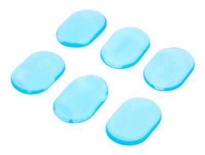 Gel Damper Pads 6pcs Turquoise