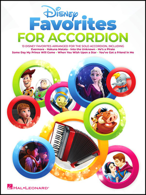 Hal Leonard Disney Favorites Accordion