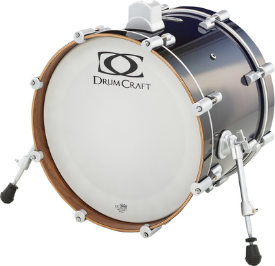DrumCraft Series 6 18"x14" Bass Drum BVB