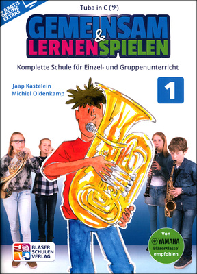Bläser-Schulen-Verlag Gemeinsam lernen 1 Tuba